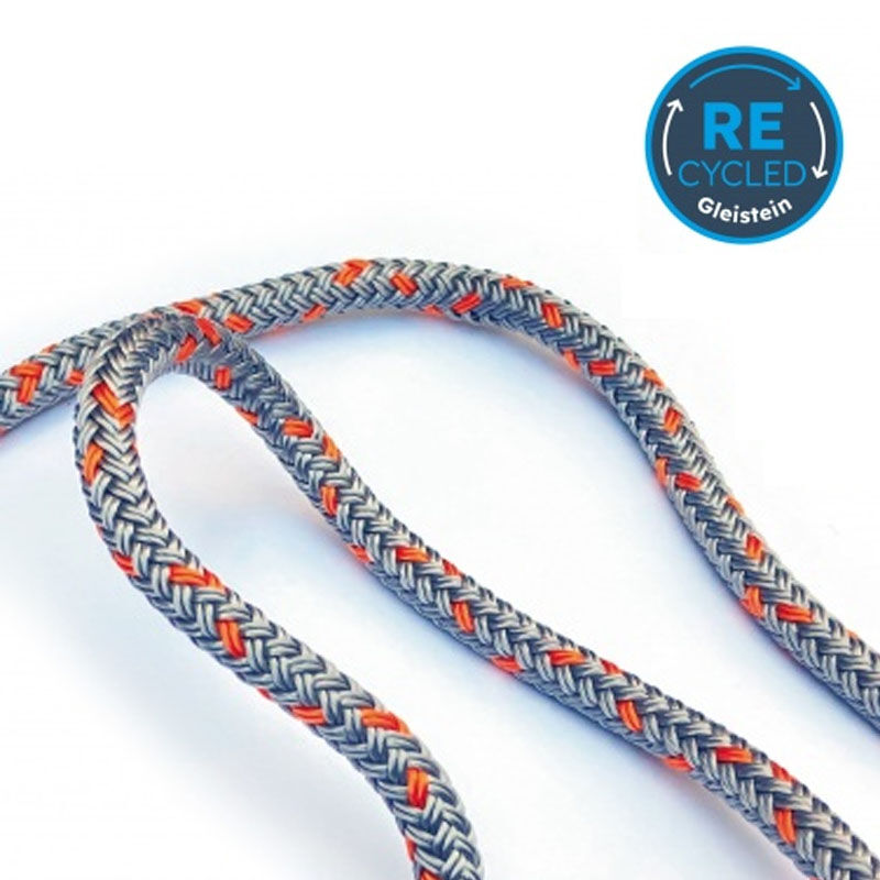 Gleistein ReBoB Tauwerk / 8,0 - 18mm ø, zu 100% bestehend aus recycelten PET-Flaschen Gleistein ReBoB Tauwerk / 8,0 - 18mm ø, zu 100% bestehend aus recycelten PET-Flaschen