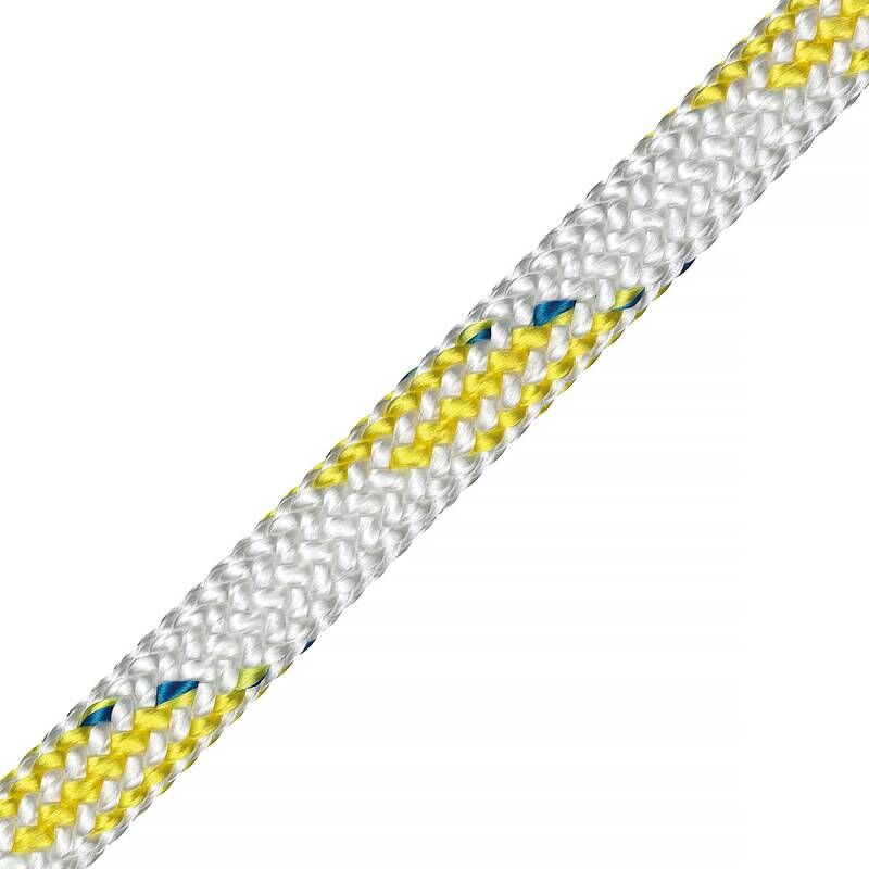 LIROS Dynamic Plus Tauwerk 10mm / Bruchlast 3100daN / Weiß-Gelb