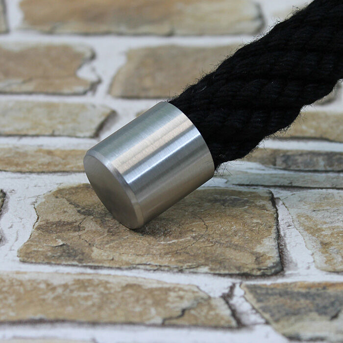 Seilendkappe - Edelstahl matt für 30mm Handlaufseil/Absperrseil | Hamburger Tauwerk Fabrik – Beste Qualität seit 1901. Jetzt online kaufen
