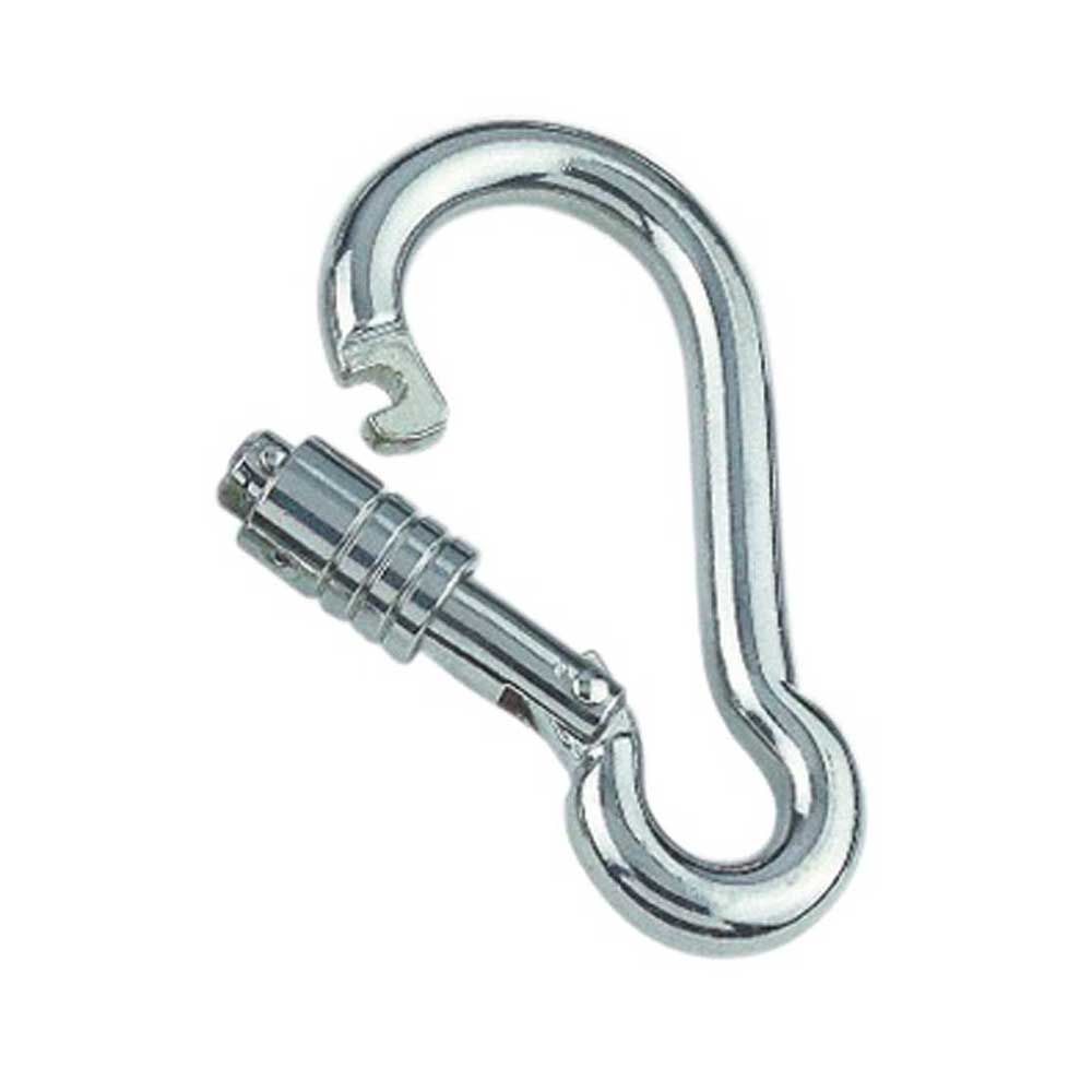 KarabinerhakenmitSpringverschluss Karabinerhaken mit Springverschluss 5,0 - 10mm, Edelstahl A4 - AISI 316