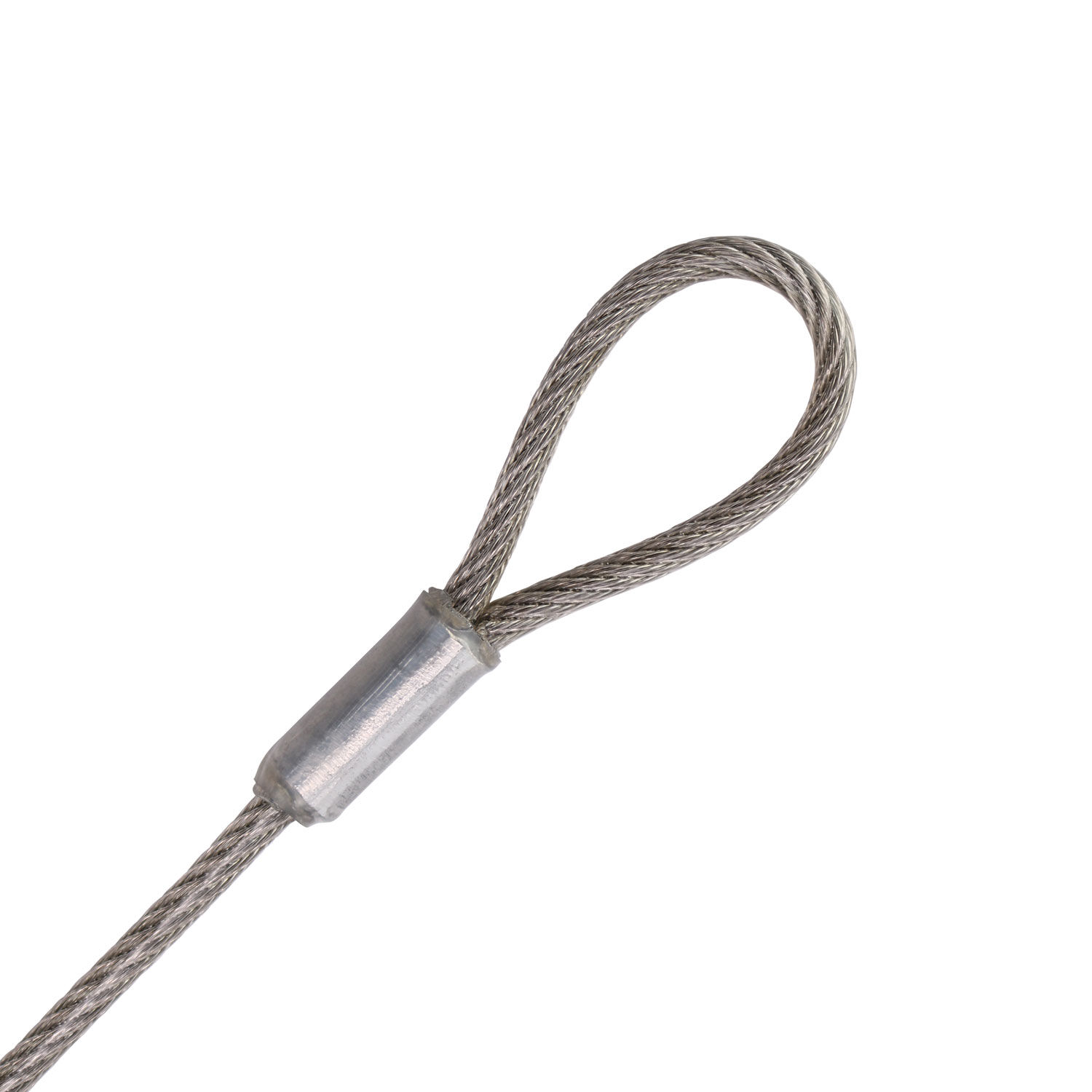 Schweres Sicherungs-Drahtseil aus V4A Edelstahl / 10mm ⌀ Schweres Sicherungs-Drahtseil aus V4A Edelstahl / 10mm ⌀
