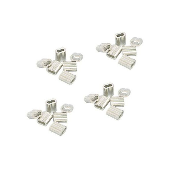 Nicopress® Hülsen 6,0mm / NP 28-8-F2 / 50 Stück aus der Hamburger Tauwerk Fabrik - Est. 1901 ✓ Made in Germany ✓ Top Qualität ➤ Jetzt kaufen!