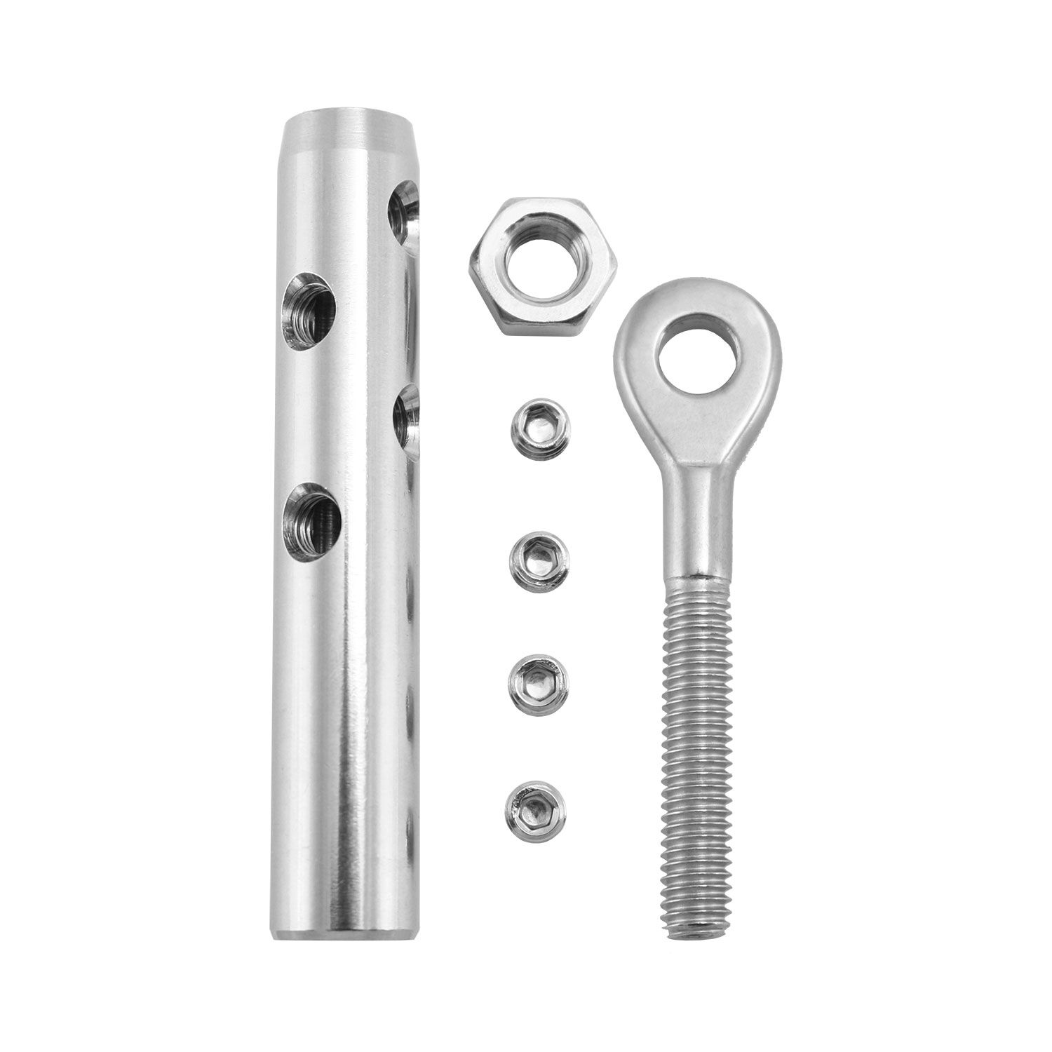 DIY Selbstmontage Seilspanner für 6mm Drahtseil mit Augende M8 DIY Selbstmontage Seilspanner für 6mm Drahtseil mit Augende M8