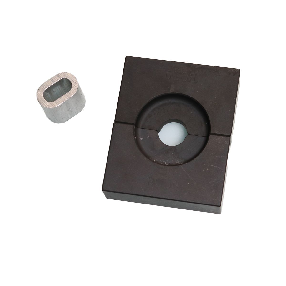 Presseinsatz B12, für Ovalklemme / 1,0 - 8,0mm Drahtseil / Crimp Pressung Presseinsatz B12, für Ovalklemme / 1,0 - 8,0mm Drahtseil / Crimp Pressung