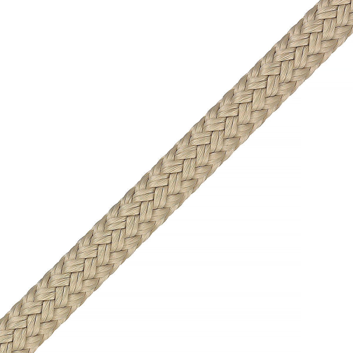 Color Polyester-Tauwerk 14mm / Bruchlast 3800daN / Beige ohne Kennfaden / 200mtr Spule aus der Hamburger Tauwerk Fabrik - Est. 1901 ✓ Made in Germany ✓ Top Qualität ➤ Jetzt kaufen!