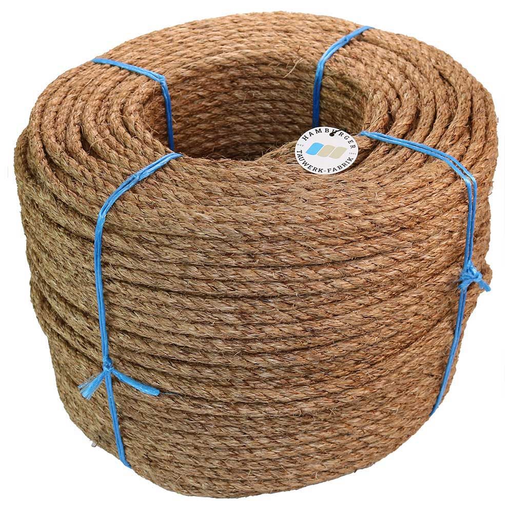 Manila-Tauwerk 3-litzig gedreht Manila-Tauwerk / Manila-Seil, 3-litzig gedreht / 6,0 - 40mm ø
