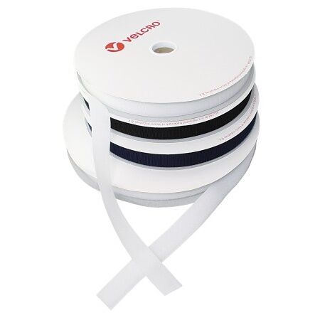 Velcro Flauschband zum Nähen - schwarz 50mm Breite - 25m Rolle Velcro Flauschband zum Nähen - schwarz 50mm Breite - 25m Rolle