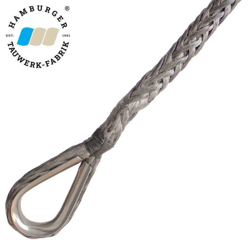 HMPE Fiber Rope - MagSteel D12 / 8.0mm or 10.0mm ø for Rope slide Systems HMPE Fiber Rope - MagSteel D12 / 8.0mm or 10.0mm ø for Rope slide Systems