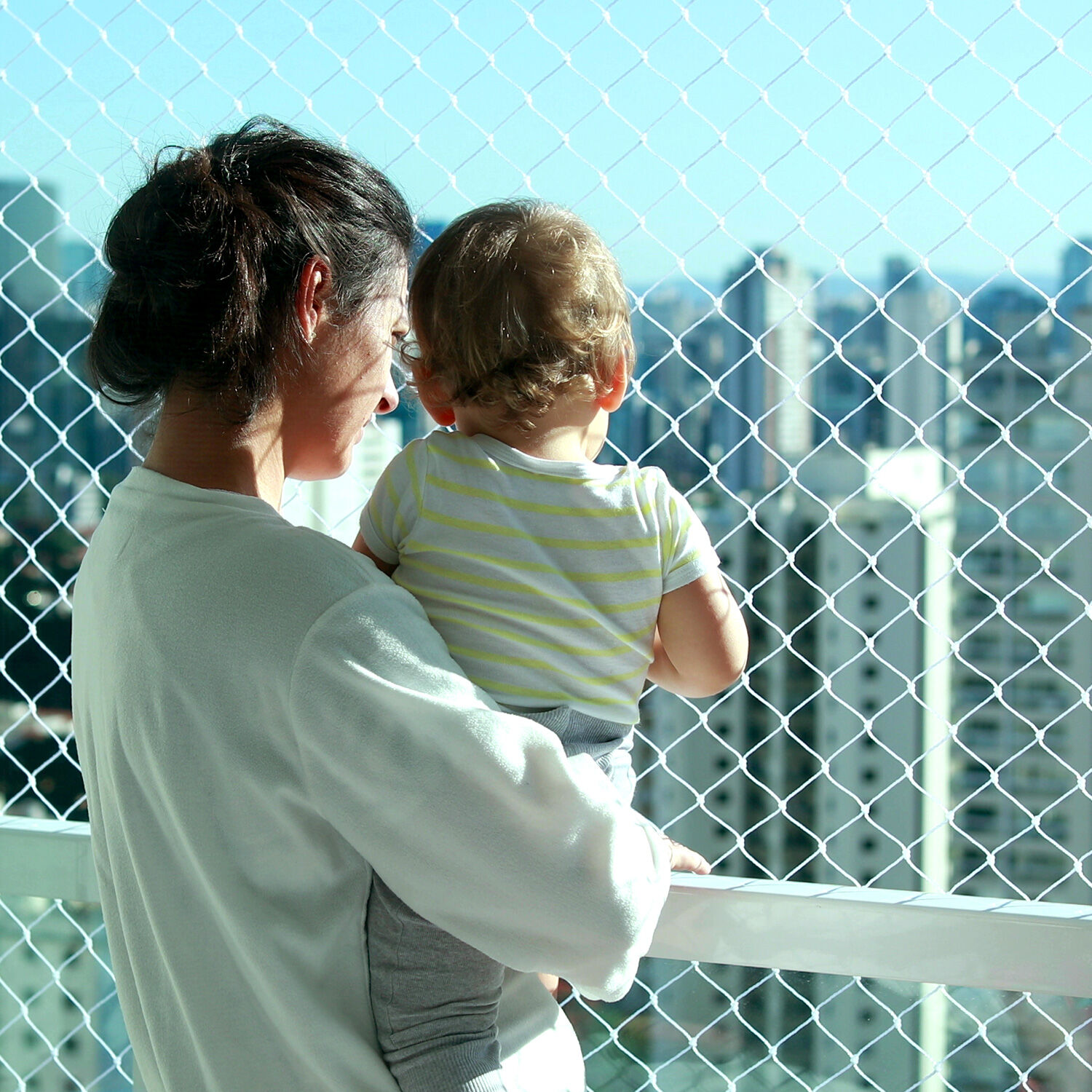 Universal Netz / Maschenweite 45mm / Breite 1,0mtr. / Weiß | Hamburger Tauwerk Fabrik – Beste Qualität seit 1901. Jetzt online kaufen