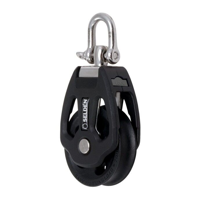 Einscheibiger Gleitlager Block mit Wirbel Seldén PBB Einscheibige Gleitlager-Blöcke mit Wirbel