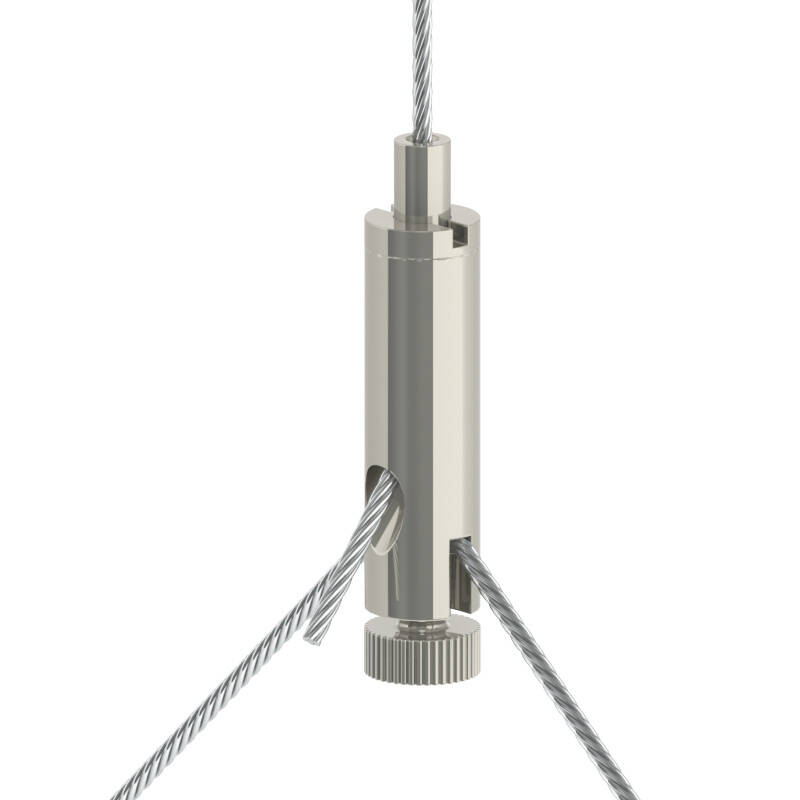 Drahtseilhalter/Gripper Typ20 SE M5i / vernickelt Drahtseilhalter/Gripper Typ20 SE M5i / vernickelt