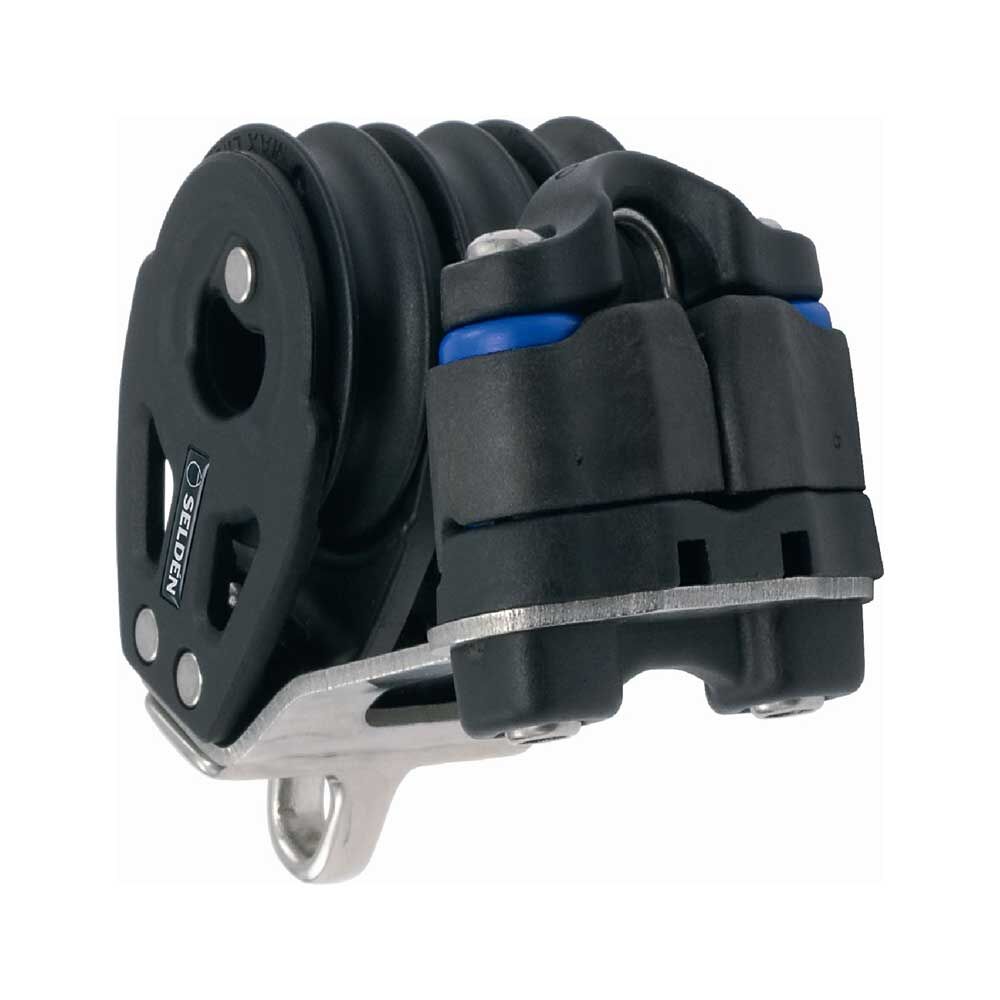 DreischeibigmitKlemme Seldén BBB Dreischeibiger Kugellager-Block mit Klemme