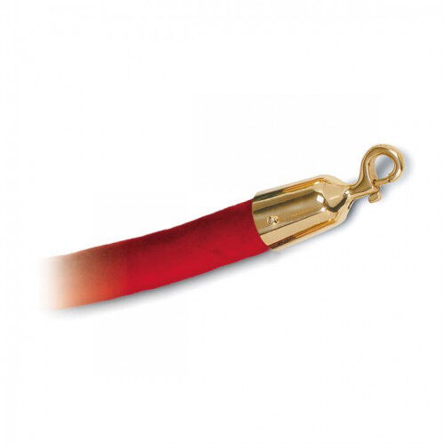 Absperrseil 40mm mit Samtüberzug - Länge 1,50mtr. / Rot Absperrseil 40mm mit Samtüberzug - Länge 1,50mtr. / Rot | Hamburger Tauwerk Fabrik – Beste Qualität seit 1901. Jetzt online kaufen