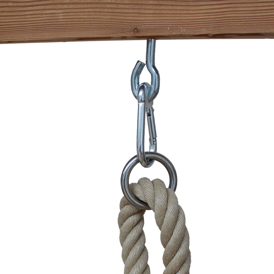 Kletterseil - Spleitex 30mm / Länge 3mtr mit Augspleiß & Ring | Hamburger Tauwerk Fabrik – Beste Qualität seit 1901. Jetzt online kaufen