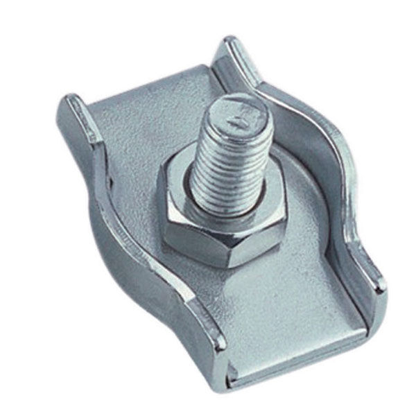 Edelstahl Simplex Seilklemme für 1,5 - 10mm Drahtseil Edelstahl Simplex Seilklemme für 1,5 - 10mm Drahtseil
