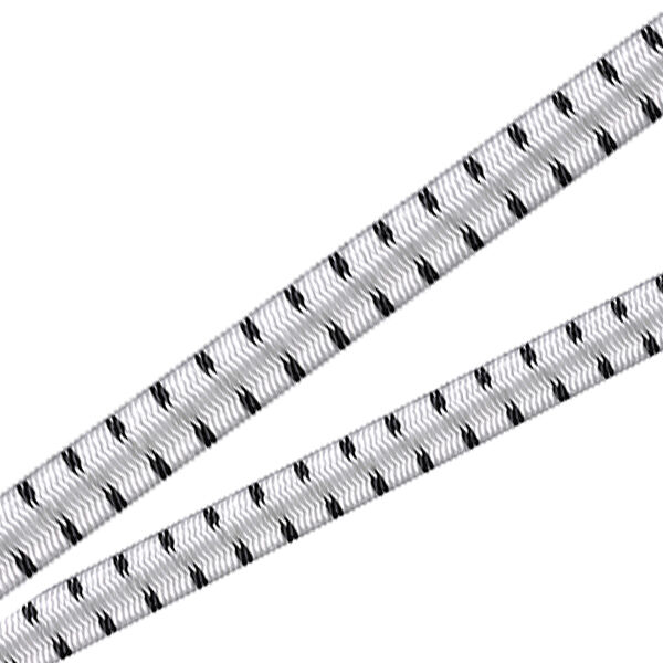 XTR Gummileine / Gummischnur 4,0mm / Weiß mit Dyneema Mantel / 100mtr Spule aus der Hamburger Tauwerk Fabrik - Est. 1901 ✓ Made in Germany ✓ Top Qualität ➤ Jetzt kaufen!