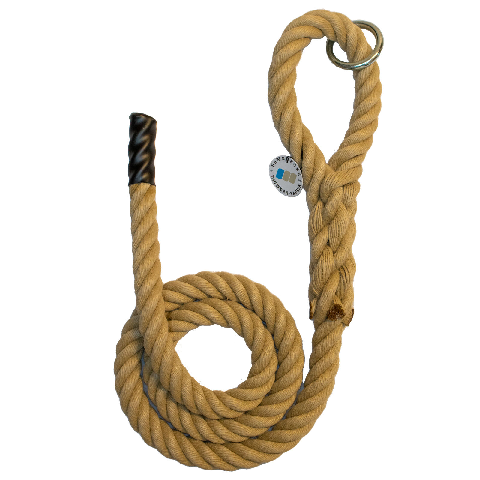 Kletterseil mit Augspleiß und Ring Kletterseil/Klettertau - Nature Touch 24mm ø / in vielen Längen