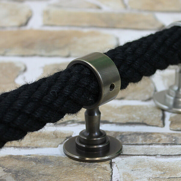 Handlaufseil - Classic Touch Schwarz Handlaufseil/Absperrseil - Classic Touch in Schwarz / Länge nach Maß