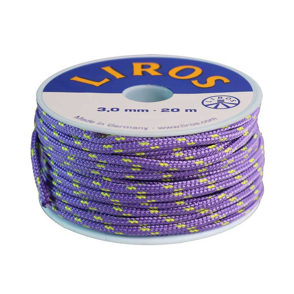 Trimmleine 3,0mm / Violett-Leuchtgelb / 20mtr Spule Trimmleine 3,0mm / Violett-Leuchtgelb / 20mtr Spule