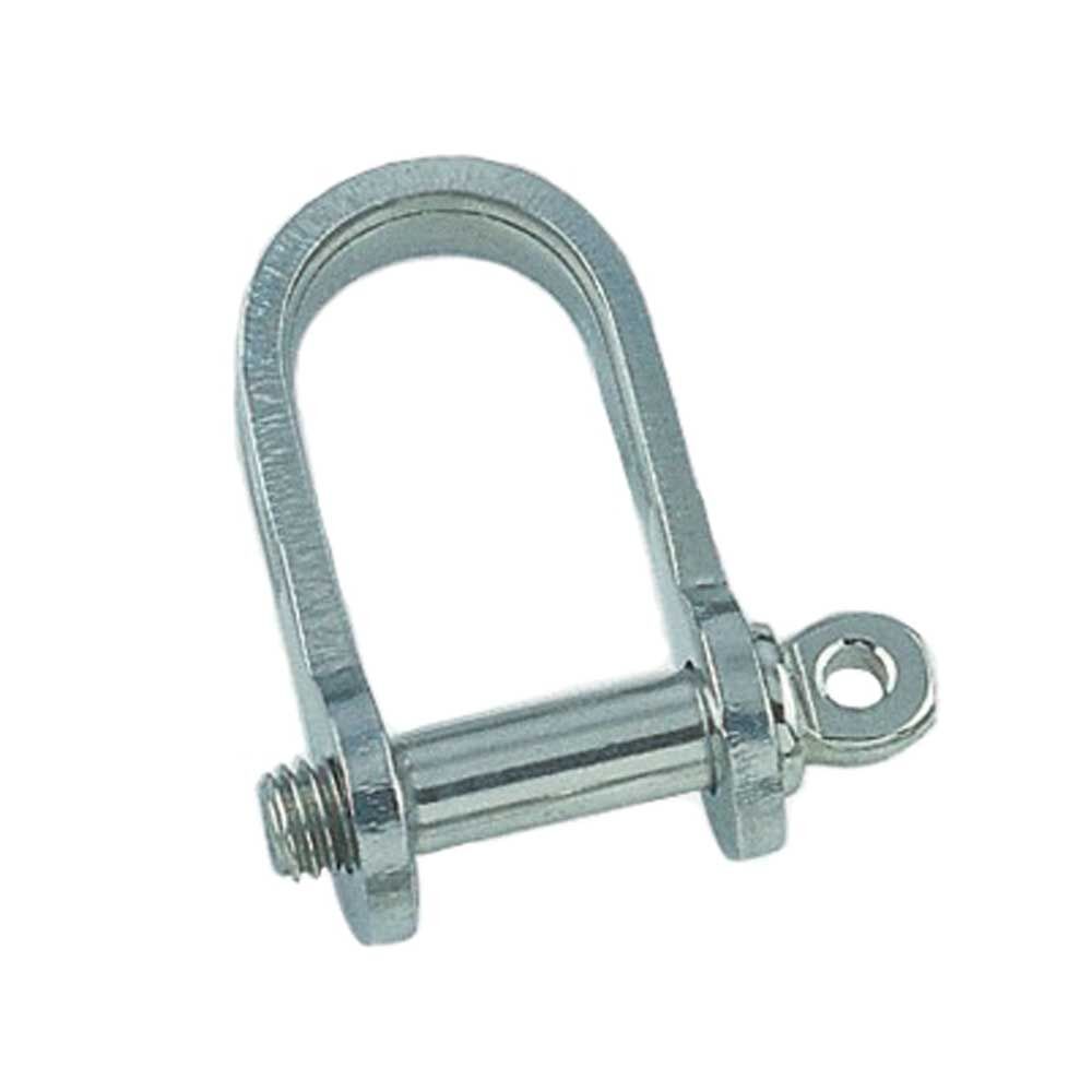 Flachschäkel Flachschäkel kurze Form / M4 - M6, Edelstahl A4 - AISI 316