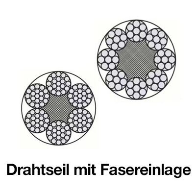 Edelstahl-Entmistungs-Drahtseil
