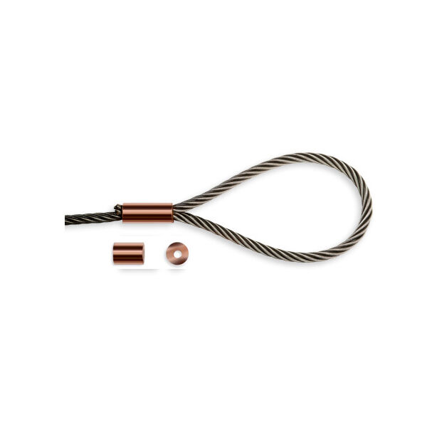 Nicopress® Hülsen 0,26mm / NP 16 1A aus der Hamburger Tauwerk Fabrik - Est. 1901 ✓ Made in Germany ✓ Top Qualität ➤ Jetzt kaufen!