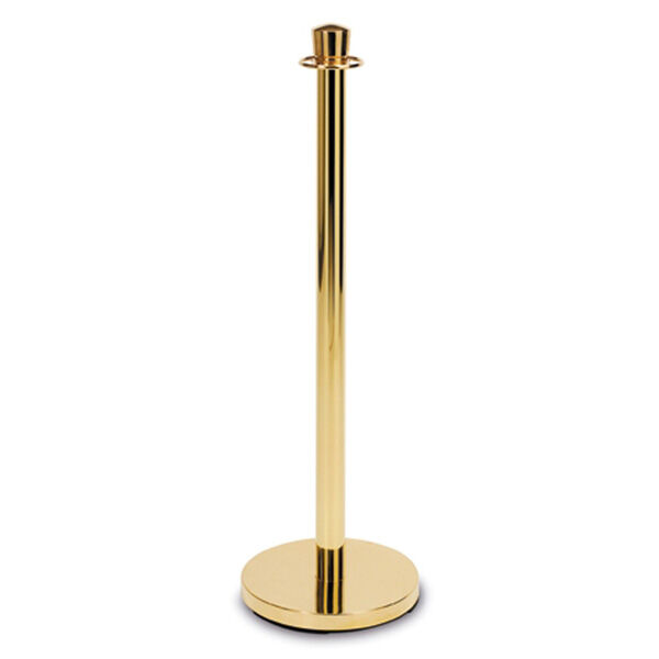 Seilständer Exclusive - Messing glänzend / Zierkugel flach Seilständer Exclusive - Messing glänzend / Zierkugel flach